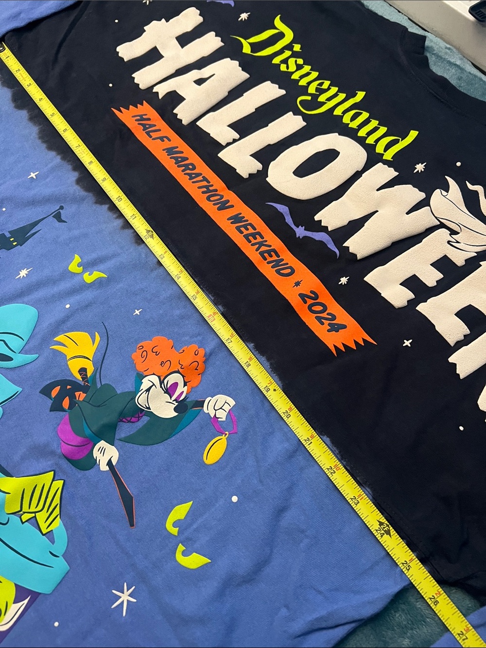 Disney Spirit jersey Halloween Tee - Black, Purple & Teal NWT 10/10 condition - Picture 7 of 11